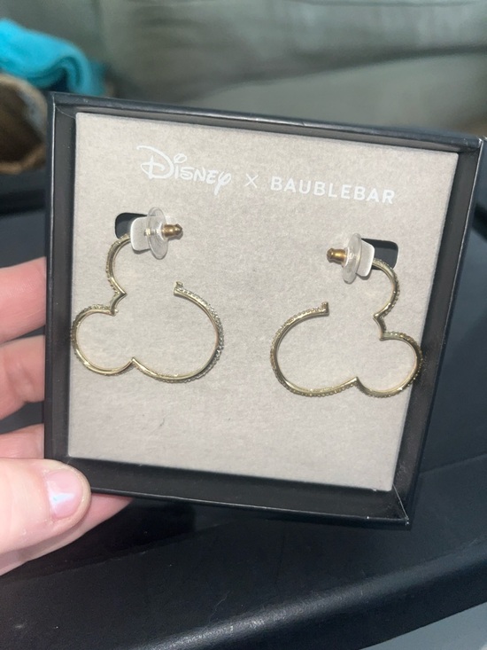 Disney Jewelry - Disney x BaubleBar Mickey Earrings, NIB